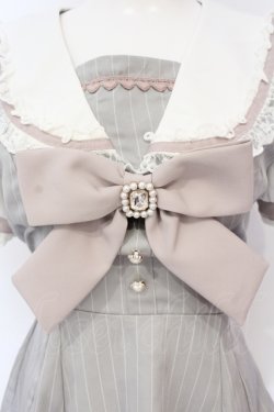 画像2: LIZ LISA / 半袖セーラーカラーセットアップ  グレー O-25-06-19-070-LO-OP-OW-OS