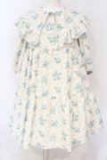 Shirley Temple / アンティークローズプリントBIGカラーワンピース(Ladies) F アイボリー O-25-06-19-072-ET-OP-OW-OS
