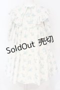 Shirley Temple / アンティークローズプリントBIGカラーワンピース(Ladies) F アイボリー O-25-06-19-072-ET-OP-OW-OS