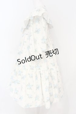 画像3: Shirley Temple / アンティークローズプリントBIGカラーワンピース(Ladies) F アイボリー O-25-06-19-072-ET-OP-OW-OS