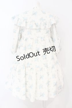 画像4: Shirley Temple / アンティークローズプリントBIGカラーワンピース(Ladies) F アイボリー O-25-06-19-072-ET-OP-OW-OS