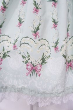 画像3: Angelic Pretty / すずらんBouquetワンピース  ミントグリーン O-25-06-19-073-AP-OP-OW-OS