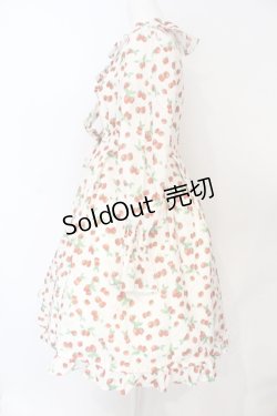 画像3: Shirley Temple / タイニーストロベリープリントワンピース(Ladies) F アイボリー O-25-06-19-075-ET-OP-OW-OS