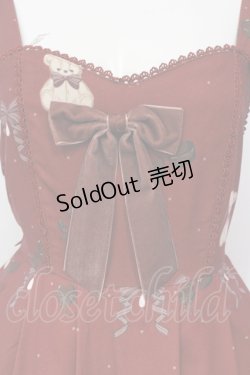 画像2: axes femme kawaii / プレゼントベアージャンスカ  アカ O-25-06-19-077-AX-OP-IG-OS
