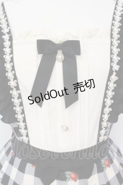 画像2: axes femme kawaii / ベリーズピクニックジャンパースカート  クロ O-25-06-19-079-AX-OP-IG-OS
