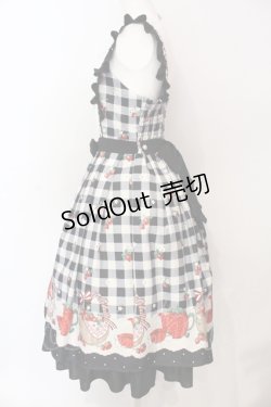 画像4: axes femme kawaii / ベリーズピクニックジャンパースカート  クロ O-25-06-19-079-AX-OP-IG-OS