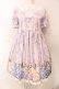 画像1: Angelic Pretty / Flower Kittenワンピース  ラベンダー O-25-06-19-009-AP-OP-OW-OS (1)