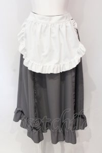 Cherirulu Chocola / MYフリルスカート+エプロン M グレー O-25-06-19-098-LO-SK-OW-OS