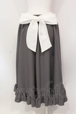 画像3: Cherirulu Chocola / MYフリルスカート+エプロン M グレー O-25-06-19-098-LO-SK-OW-OS
