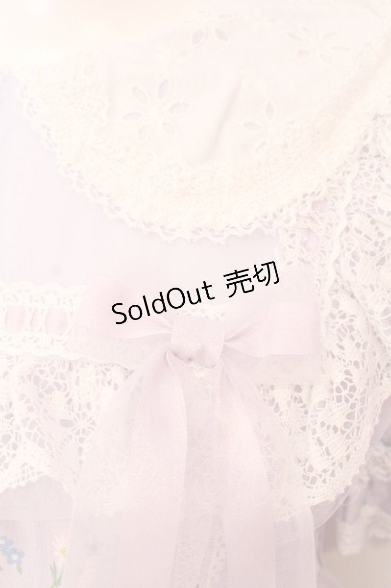 画像2: Angelic Pretty / Flower Kittenワンピース  ラベンダー O-25-06-19-009-AP-OP-OW-OS (2)