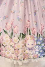 画像3: Angelic Pretty / Flower Kittenワンピース  ラベンダー O-25-06-19-009-AP-OP-OW-OS (3)