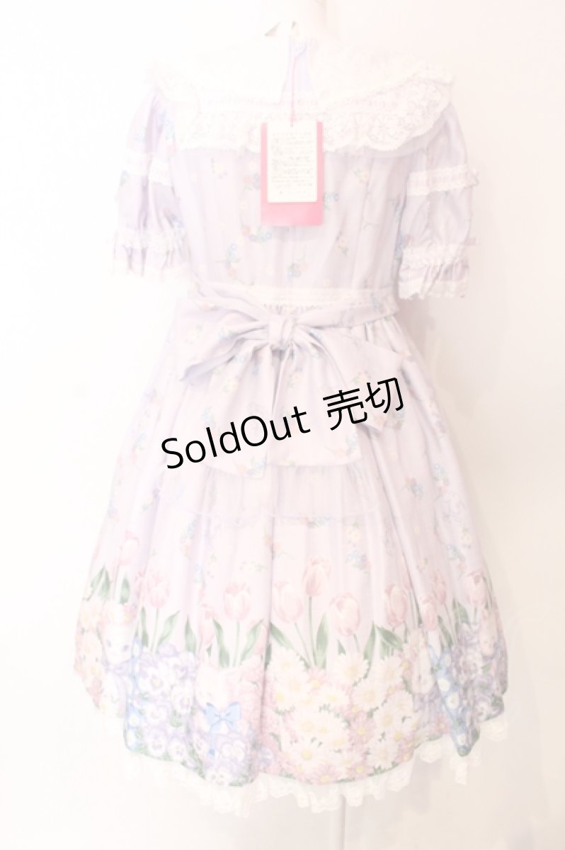 画像6: Angelic Pretty / Flower Kittenワンピース  ラベンダー O-25-06-19-009-AP-OP-OW-OS (6)