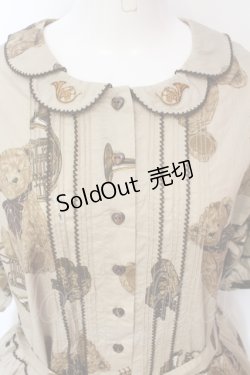 画像2: Maple Sugar / Chocolate Bear Movementワンピース2型 L ベージュ O-25-06-19-010-LO-OP-OW-OS