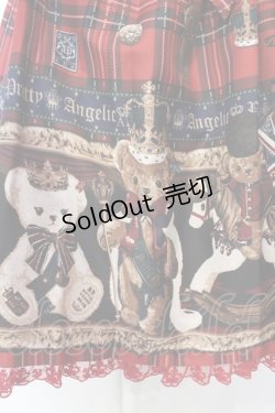 画像3: Angelic Pretty / British Bearジャンパースカートセット ジャンパースカート単品  アカ O-25-06-19-013-AP-OP-IG-OS