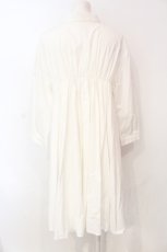 画像3: Candy Stripper / FLARE SHIRT ONE-PIECE M ホワイト O-25-06-19-021-PU-OP-OW-ZT176 (3)