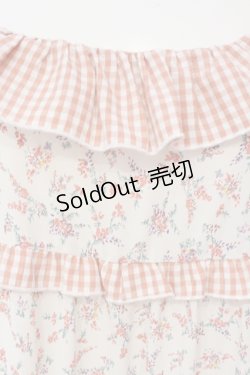 画像2: merry jenny / オフショルfrillキャミワンピース  オフホワイト O-25-06-19-023-LO-OP-OW-OS