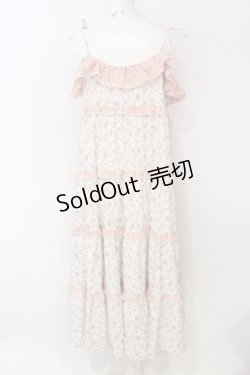 画像4: merry jenny / オフショルfrillキャミワンピース  オフホワイト O-25-06-19-023-LO-OP-OW-OS