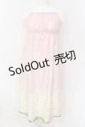 MILK / Daisy field Princessワンピース  ピンクガーデン O-25-06-19-024-ML-OP-OW-OS