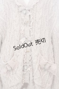画像2: LIZ LISA / リボンビジューブローチロングカーディガン  ピンク O-25-06-21-004-LO-TO-OW-OS