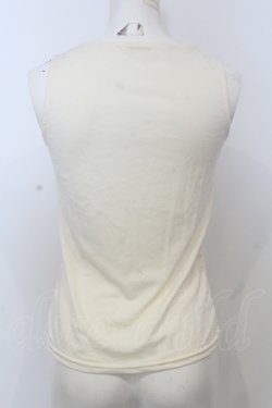 画像2: axes femme / レースタンクトップ M アイボリー O-25-06-21-047-AX-TO-IG-OS