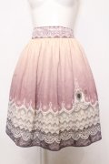 abilletage / グラデーションレーススカート  ピンク O-25-06-21-051-GO-SK-IG-OS