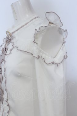 画像3: LIZ LISA / 3つリボンハートチョーカーブラウス  シロ O-25-06-21-006-LO-BL-OW-OS