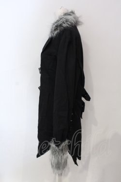 画像2: Deorart / ファー配色燕尾ジャケット L ブラック O-25-06-21-082-PU-JA-IG-OS