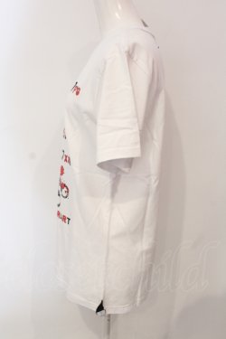 画像2: Deorart / プリントTシャツ L ホワイト O-25-06-21-085-PU-TS-IG-OS