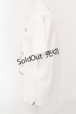 画像2: Deorart / プリントTシャツ L ホワイト O-25-06-21-085-PU-TS-IG-OS
