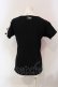 画像3: SUPER LOVERS / ユニオンジャックプリントTシャツ  ブラック×ホワイト O-25-06-21-087-PU-TS-IG-OS (3)