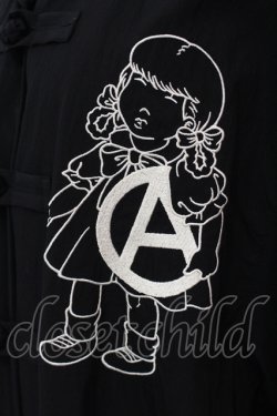 画像2: Candy Stripper / ANARCHY GIRLS CHINA シャツ  ブラック O-25-06-21-094-PU-BL-IG-OS