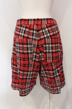 画像3: Candy Stripper / ANARCHY BEAR HALF パンツ  レッドチェック O-25-06-21-096-PU-PA-IG-OS