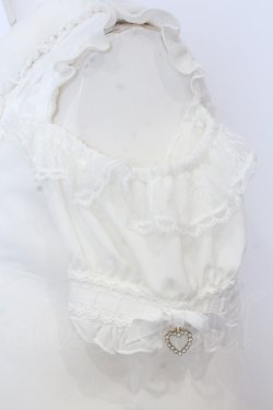 画像3: LIZ LISA / BIGリボンオープンショルダーブラウス  シロ O-25-06-21-008-LO-BL-OW-OS