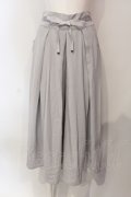axes femme / ボリュームタックワイドパンツ  グレー O-25-06-21-099-AX-PA-IG-OS