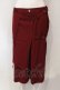 画像1: Deorart / ラップ付きハーフパンツ M レッド O-25-06-21-102-PU-PA-IG-OS (1)