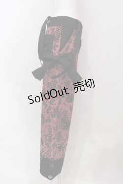 画像2: ALICE and the PIRATES / Lock the PANDORA's memoriesパンツ  ワイン×ブラック O-25-06-21-108-PA-PA-IG-OS