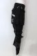 画像2: Deorart / ラップ付きボンテージパンツ  ブラック O-25-06-21-110-PU-PA-IG-OS (2)