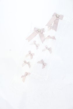 画像3: LIZ LISA / リボンアームウォーマーレーストップス  シロ O-25-06-21-009-LO-TO-OW-OS