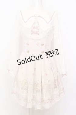 画像1: LIZ LISA / Melody Bunny柄ワンピース(長袖)  ピンク O-25-06-21-010-LO-OP-OW-OS