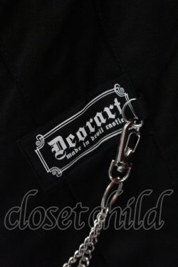 画像2: Deorart / プリーツエプロン付セパレートパンツ M ブラック O-25-06-21-115-PU-PA-IG-OS