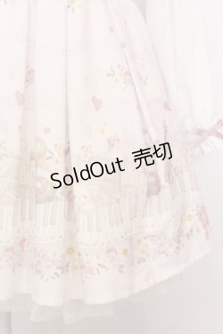 画像3: LIZ LISA / Melody Bunny柄ワンピース(長袖)  ピンク O-25-06-21-010-LO-OP-OW-OS