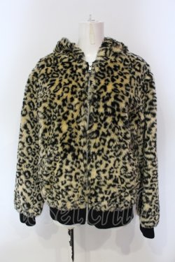 画像1: HELL CAT PUNKS / レオパードファーブルゾン M レオパードブラウン O-25-06-21-124-PU-CO-IG-OS