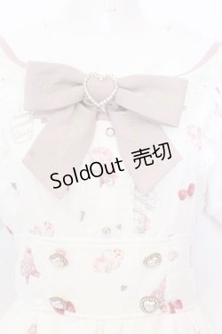 画像2: LIZ LISA / ManyHearts Afternoontea柄ワンピース  シロ O-25-06-21-011-LO-OP-OW-OS