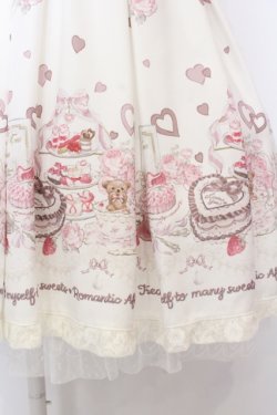 画像3: LIZ LISA / ManyHearts Afternoontea柄ワンピース  シロ O-25-06-21-011-LO-OP-OW-OS