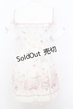 画像4: LIZ LISA / ManyHearts Afternoontea柄ワンピース  シロ O-25-06-21-011-LO-OP-OW-OS