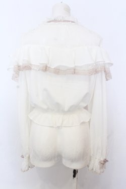 画像4: LIZ LISA / オープンショルダーフリルブラウス  シロ O-25-06-21-012-LO-BL-OW-OS