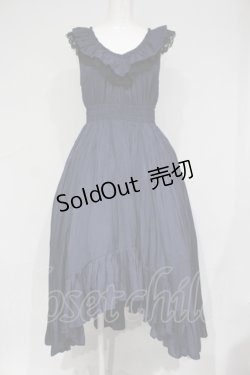 画像1: Sheglit / "Dunkelheit"シャーリングワンピース M ネイビー O-25-06-21-002-EL-OP-IG-OS