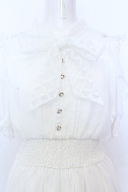 画像2: LIZ LISA / フルールフィッシュテールワンピース  シロ O-25-06-21-014-LO-OP-OW-OS