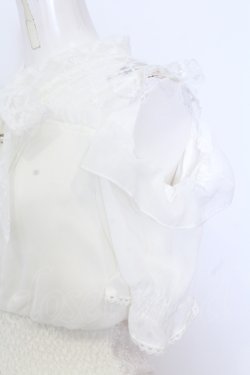 画像4: LIZ LISA / フルールフィッシュテールワンピース  シロ O-25-06-21-014-LO-OP-OW-OS