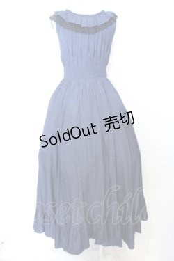 画像3: Sheglit / "Dunkelheit"シャーリングワンピース M ネイビー O-25-06-21-002-EL-OP-IG-OS